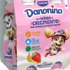 Iogurte Líquido Infantil de Morango e Banana Pack 4
