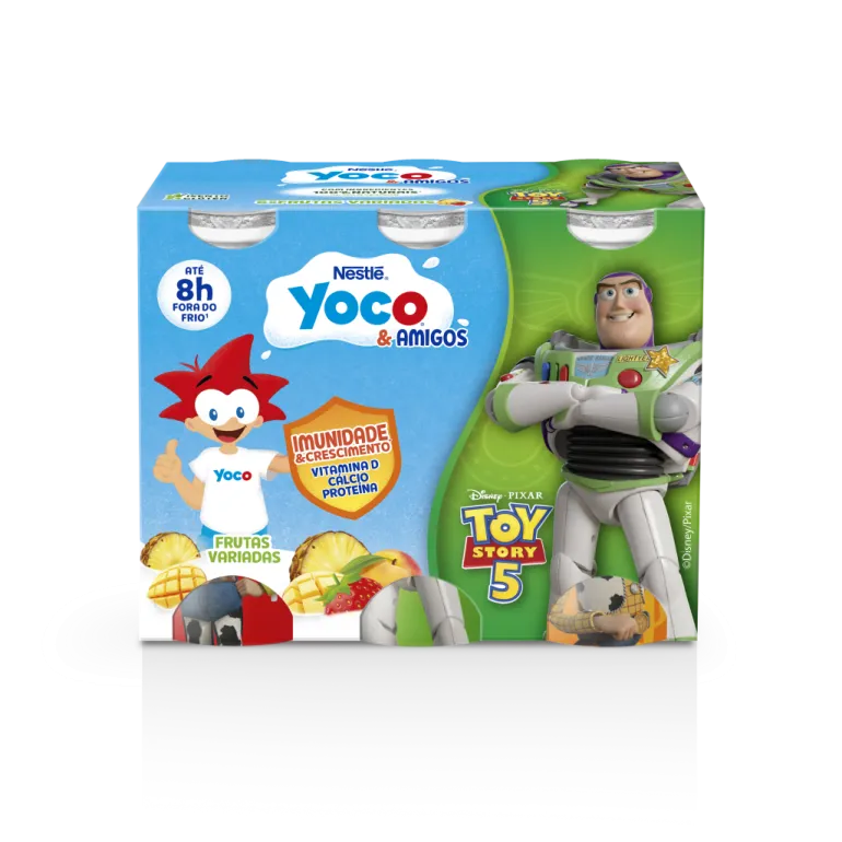 Iogurte Líquido Infantil Frutas Variadas Pack 6