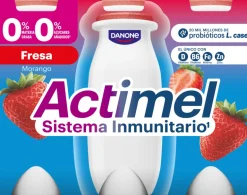 Iogurte Líquido Magro Defesas Morango Pack 6