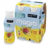 Iogurte Líquido Magro 000% Morango, Limão e Menta Pack 4