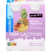 Iogurte Líquido Magro sem Lactose Frutos Tropicais Pack 4