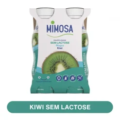 Iogurte Líquido Magro sem Lactose Kiwi Pack 4