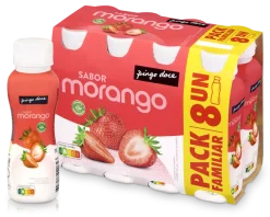 Iogurte Líquido Morango Pack 8