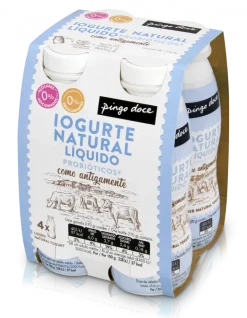 Iogurte Líquido Natural Inteiro Pack 4
