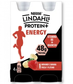 Iogurte Líquido Proteína Morango e Banana Pack 4