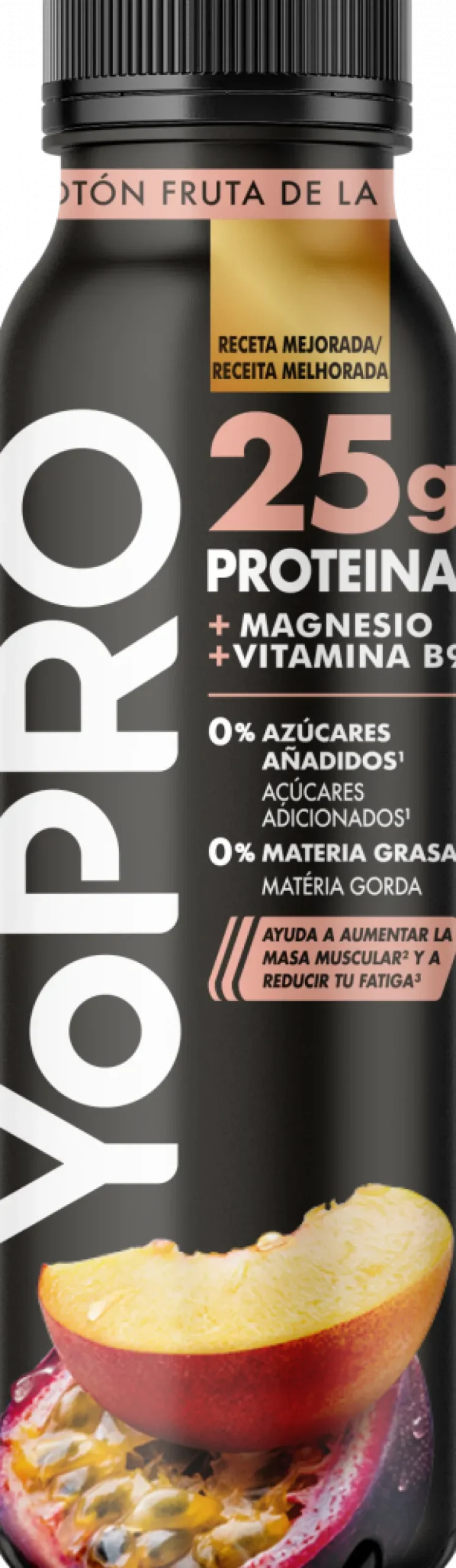 Iogurte Líquido Proteína Pêssego e Maracujá