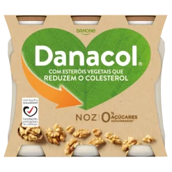 Iogurte Líquido Reduz Colesterol Noz Pack 6