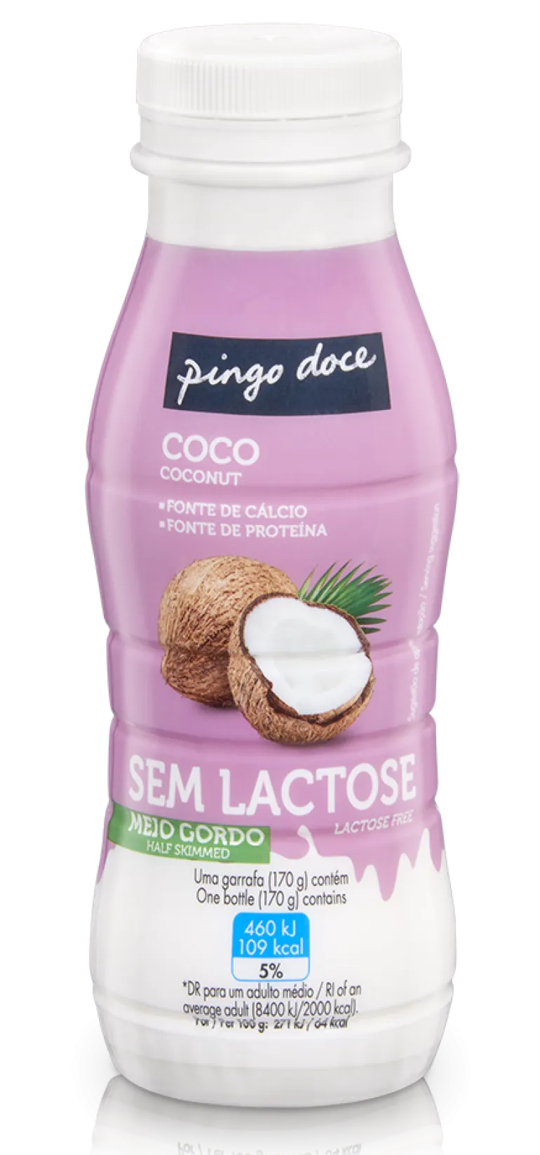Iogurte Líquido sem Lactose Coco Pack 4