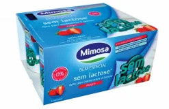 Iogurte Líquido sem Lactose Morango Pack 4