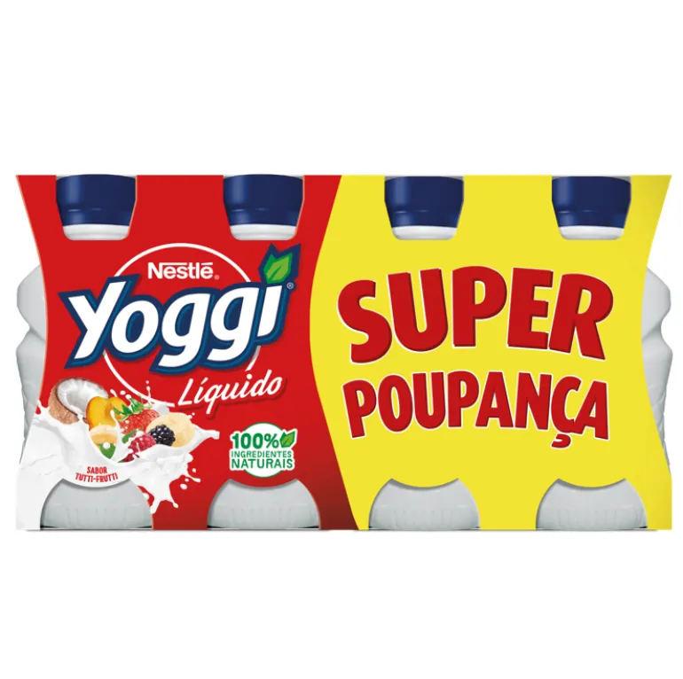 Iogurte Líquido Tutti Frutti Pack 8
