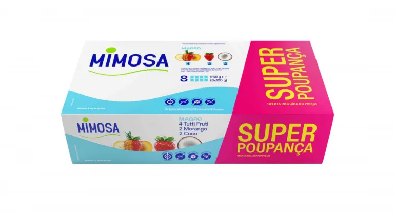 Iogurte Magro Aroma Tutti Frutti, Morango e Coco