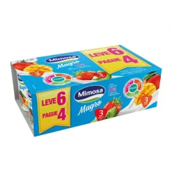 Iogurte Magro Morango e Kiwi / Manga Pack 6