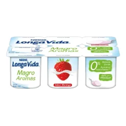 Iogurte Magro Morango Pack 6