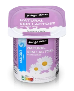 Iogurte Magro sem Lactose Natural