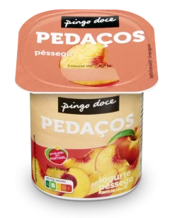 Iogurte Pedaços de Pêssego