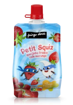 Iogurte Petit Squiz Morango pack 4