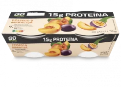 Iogurte Proteína Pêssego e Maracujá Pack 2