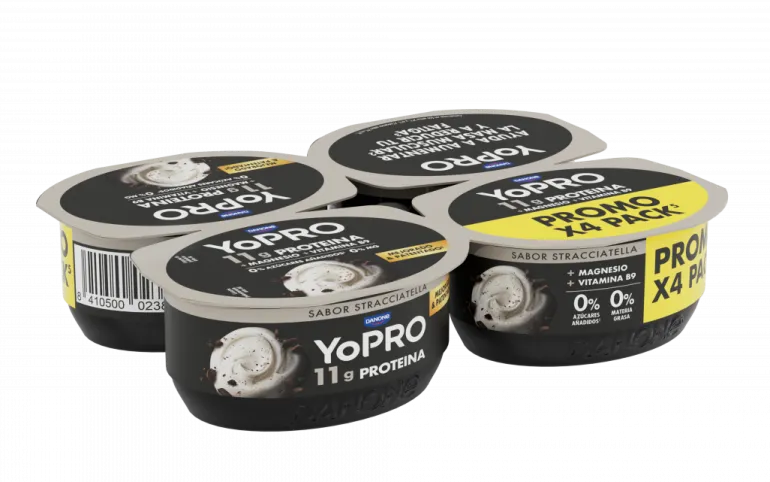 Iogurte Proteína Stracciatella Pack 4