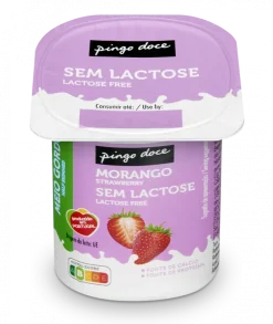 Iogurte sem Lactose Morango