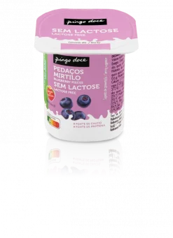 Iogurte sem Lactose Pedaços Mirtilo