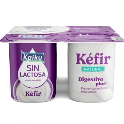 Kefir Natural sem Lactose Pack 4