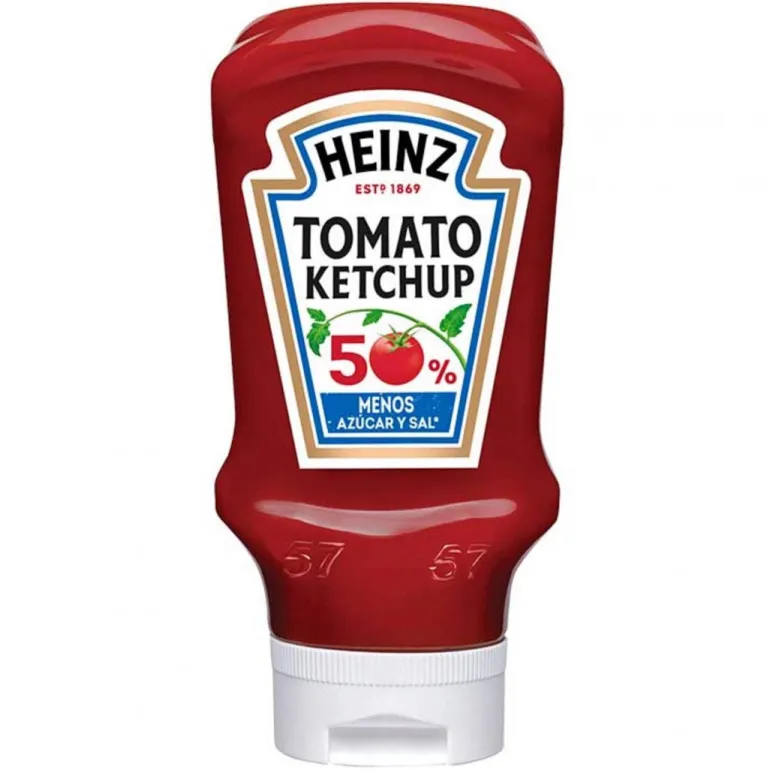Ketchup Redução de Açúcar e Sal Top Down