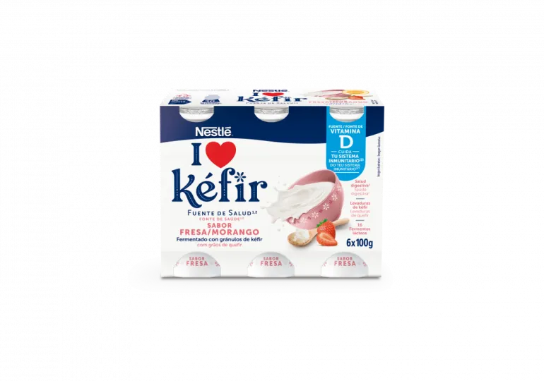 Kéfir de Morango Pack 6