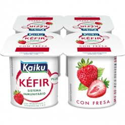 Kéfir de Morango Pack 4