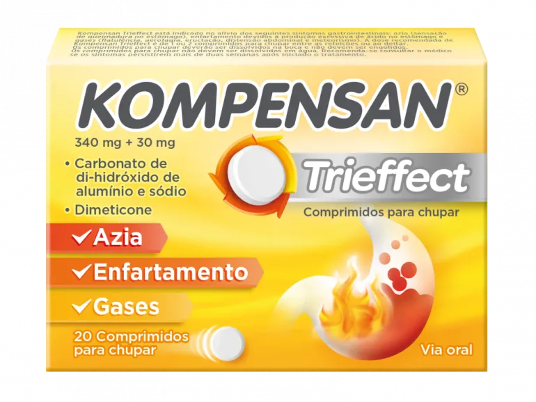 Kompensan Trieffect 20 comprimidos