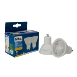 LED GU10 345LM 4,5W 38° LETHE 2UN