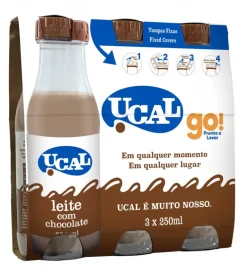 Leite Achocolatado Go Pack 3