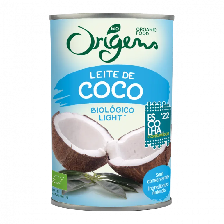 Leite de Coco Light Biológico