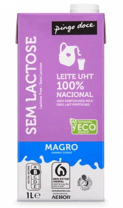 Leite UHT Magro sem Lactose