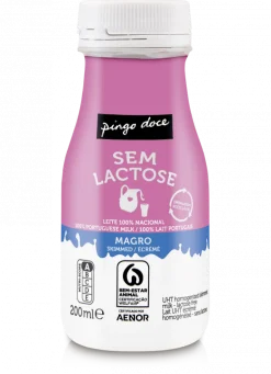 Leite UHT Magro sem Lactose