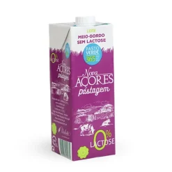 Leite UHT Meio Gordo sem Lactose Pastagem