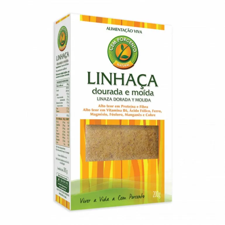 Linhaça Dourada Moída