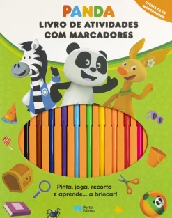 Livro de Atividades com Marcadores - Canal Panda