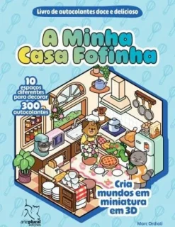 Livro de Autocolantes - A Minha Casa Fofinha