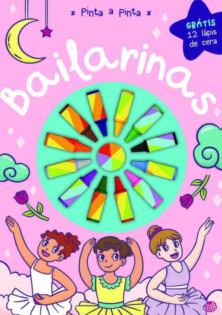 Livro de Colorir - Bailarinas