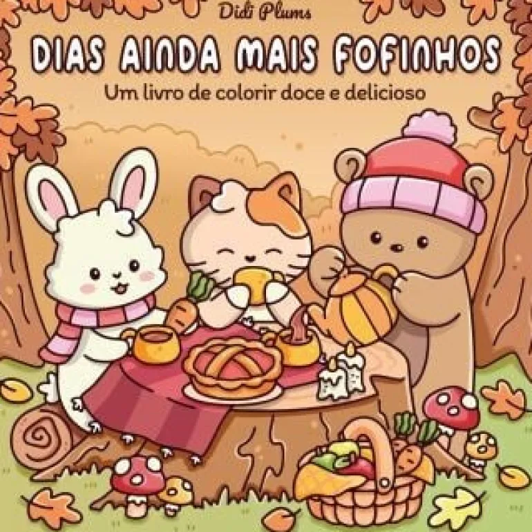 Livro de Colorir - Dias Ainda Mais Fofinhos