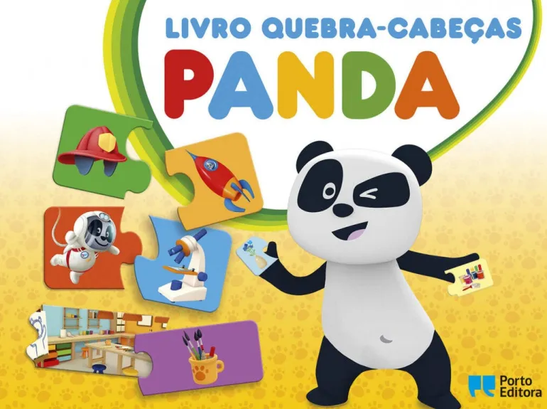 Livro de Quebra-Cabeças - Canal Panda