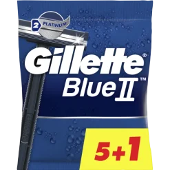 Lâminas Descartáveis Blue II Plus (5 + 1)