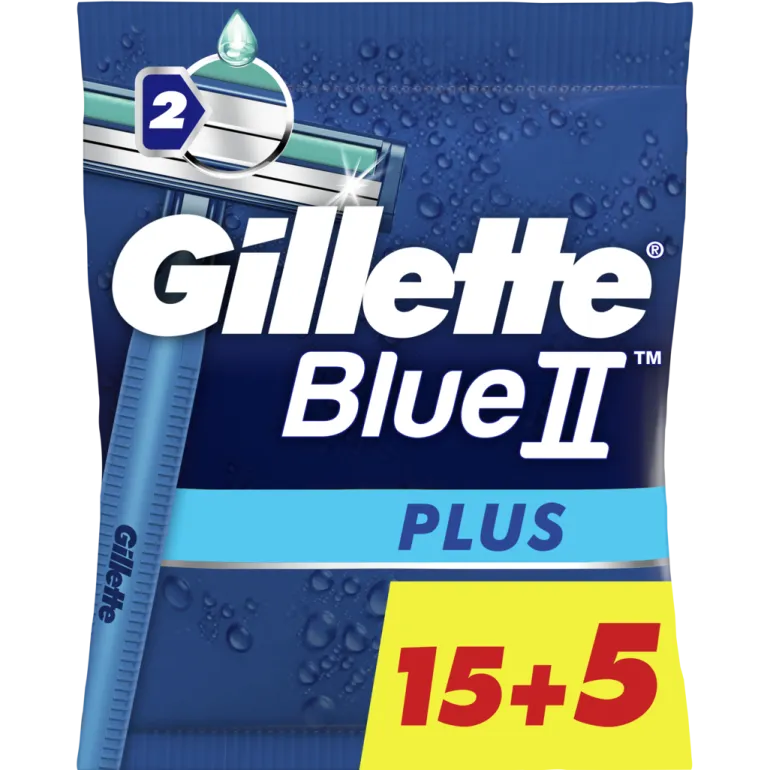 Lâminas Descartáveis Depilatória Blue 2 (15+5)