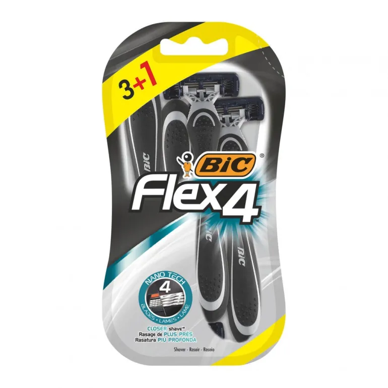 Lâminas Descartáveis Flex 4 Comfort