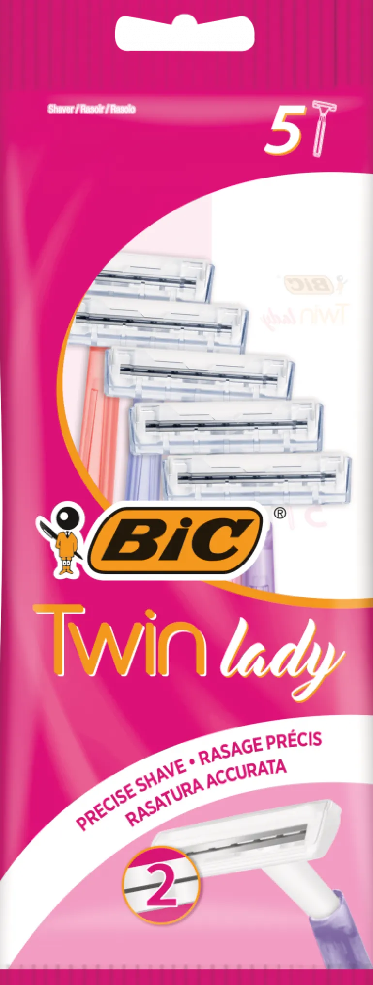 Lâminas Descartáveis Twin Lady