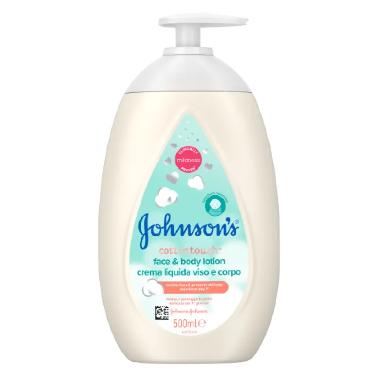 Loção de Rosto e Corpo Cotton Touch para Bebé
