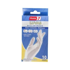 Luvas de Limpeza Descartáveis Médio/Grande