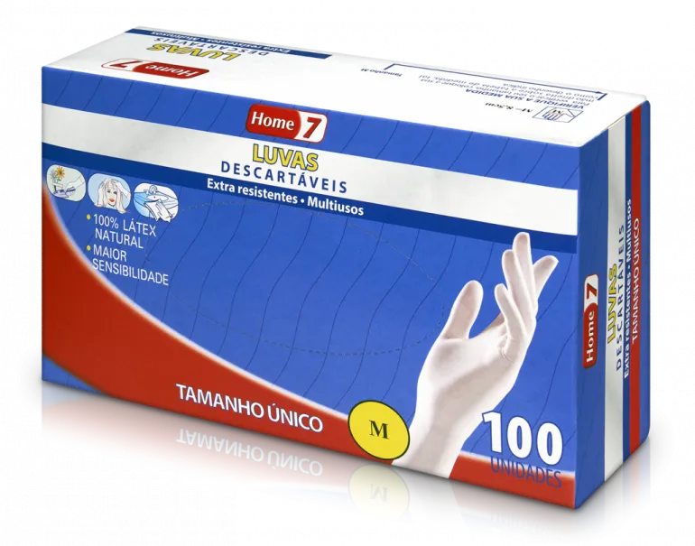 Luvas Descartáveis Tamanho Único