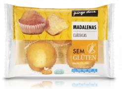 Madalenas Clássicas sem Glúten