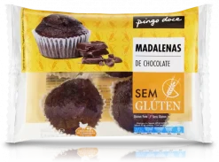 Madalenas de Chocolate sem Glúten